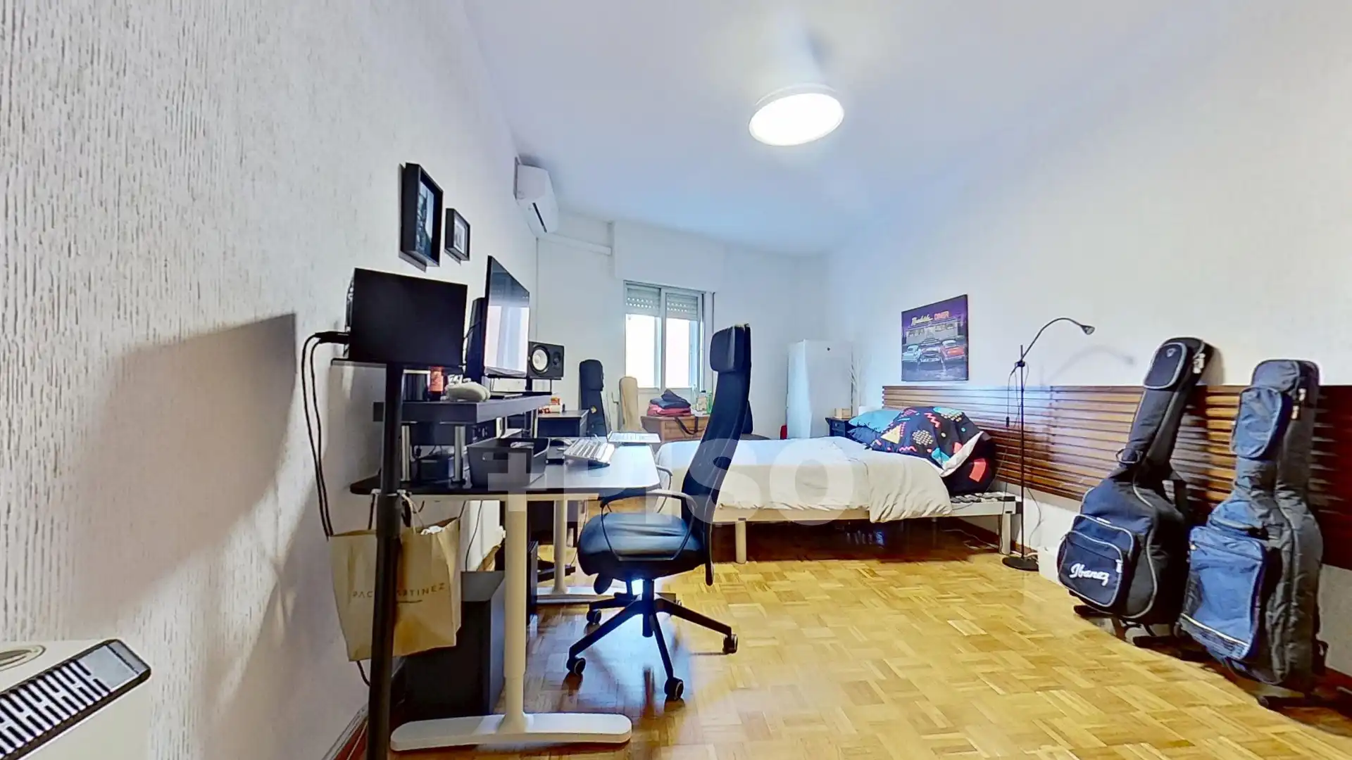 Bedroom of Flat for sale in Madrid  with Air Conditioner, Heating and Parquet flooring