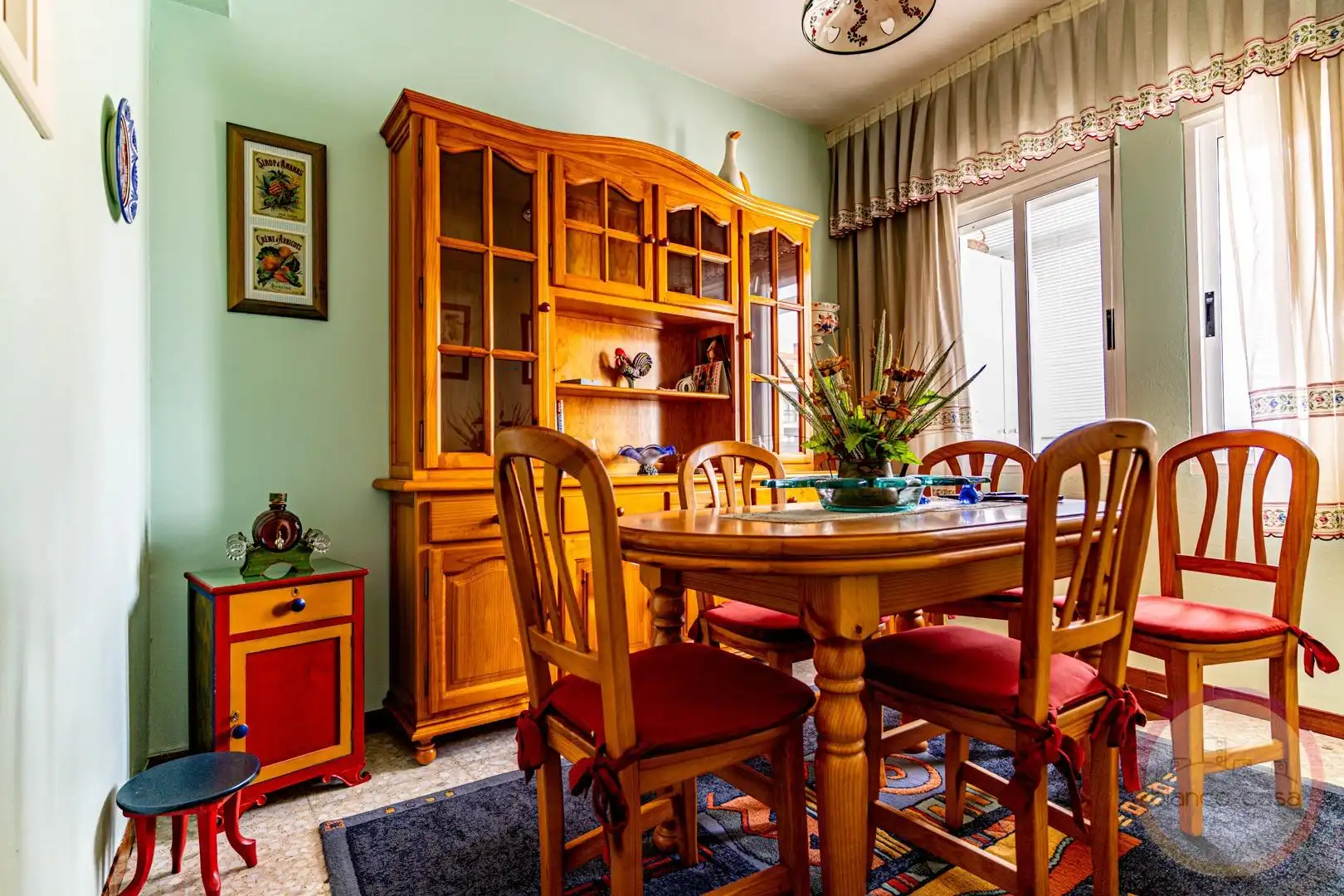 Dining room of Flat for sale in Carballo  with Heating, Terrace and Storage room