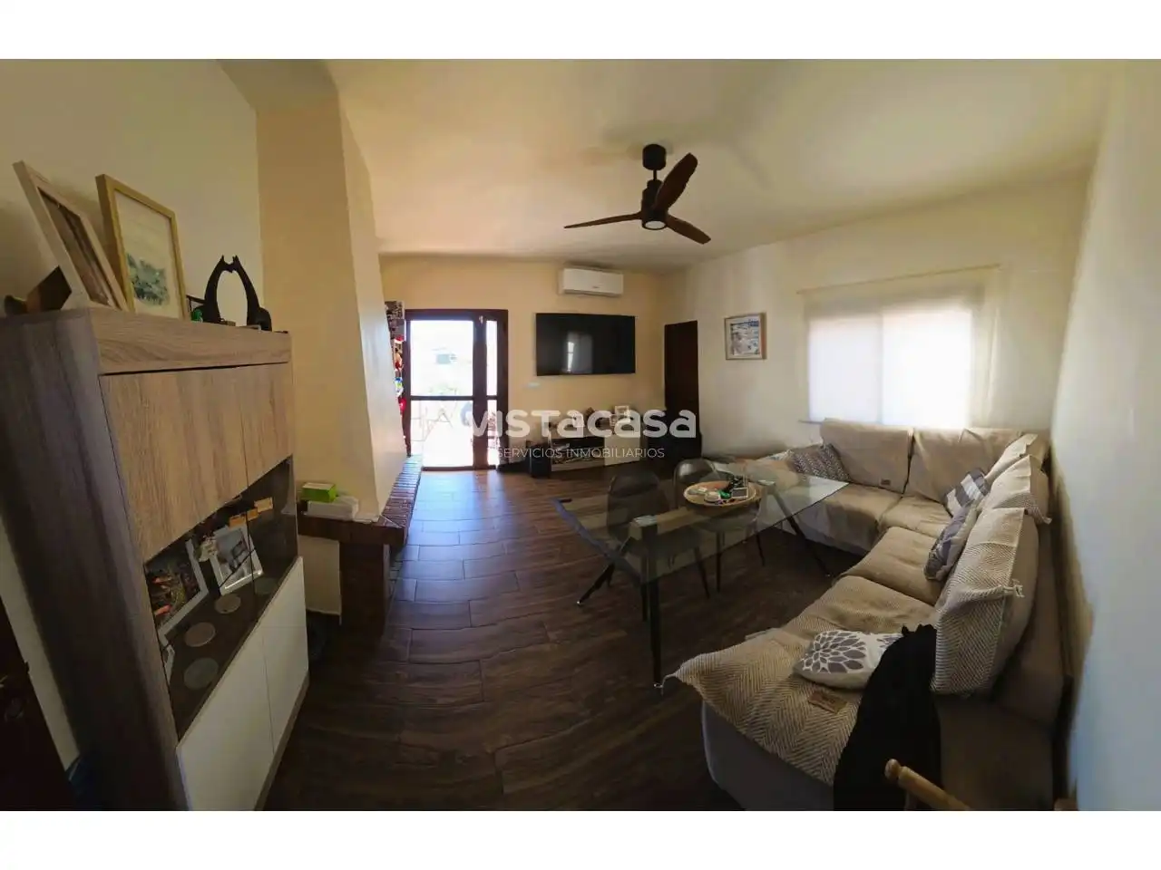 Sala de estar de Casa o chalet en venta en Mairena del Alcor con Aire acondicionado, Calefacción y Jardín privado