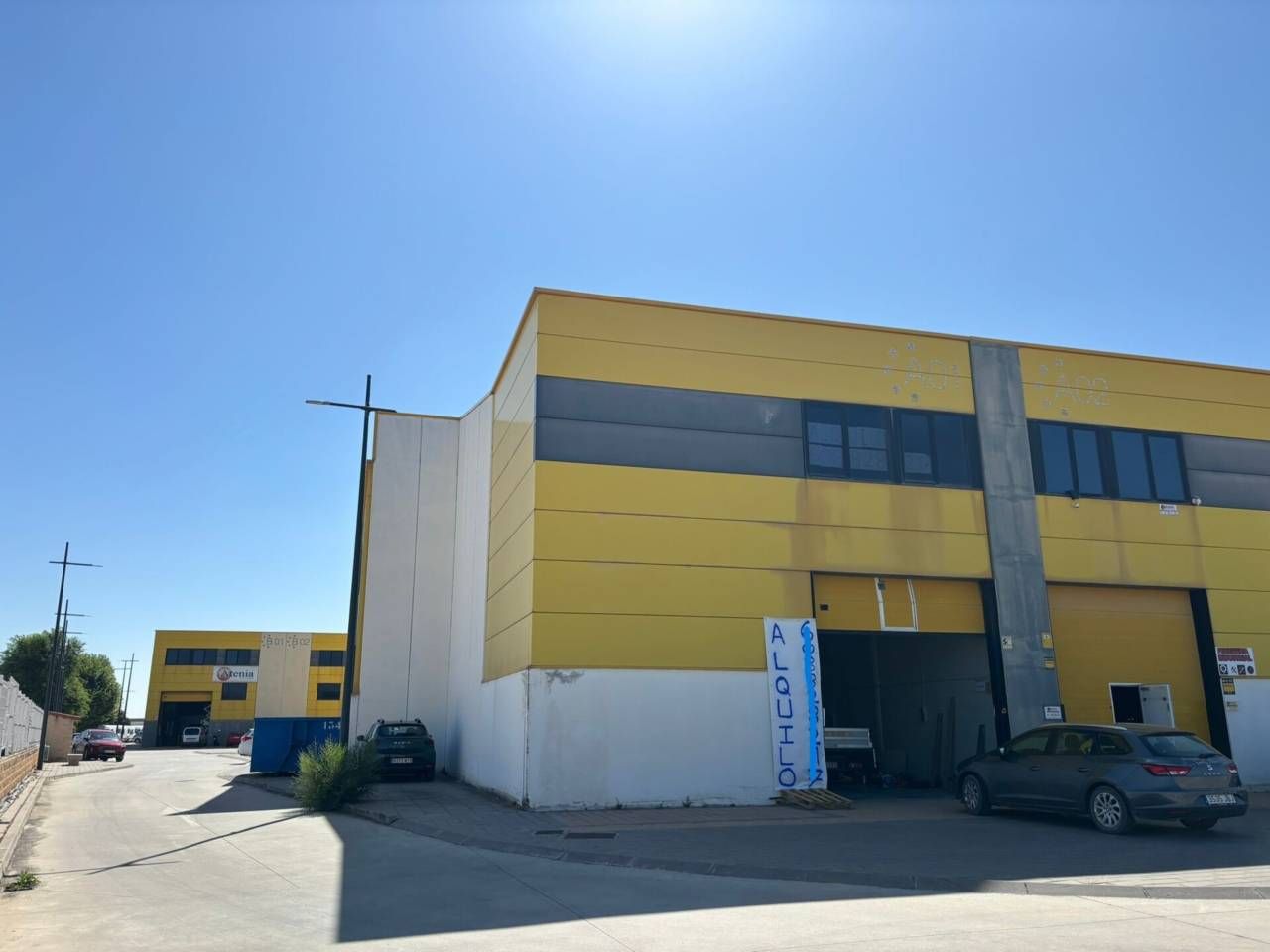 Vista exterior de Nau industrial de lloguer en Ciempozuelos amb Alarma