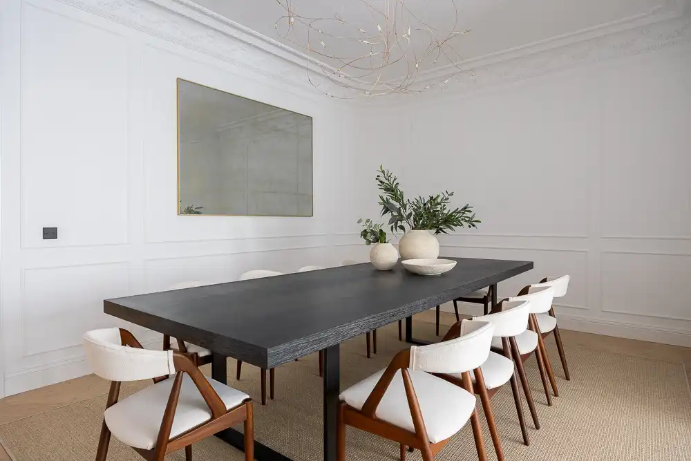 Dining room of Flat for sale in Madrid  with Air Conditioner, Heating and Parquet flooring