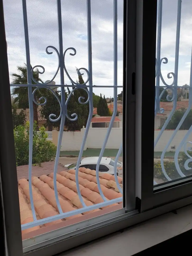 Balcony of Houses for sale in Calpe / Calp  with Air Conditioner, Heating and Private garden