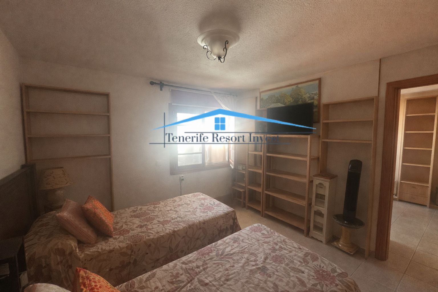 Bedroom of Flat for sale in Arona  with Terrace, Storage room and Furnished