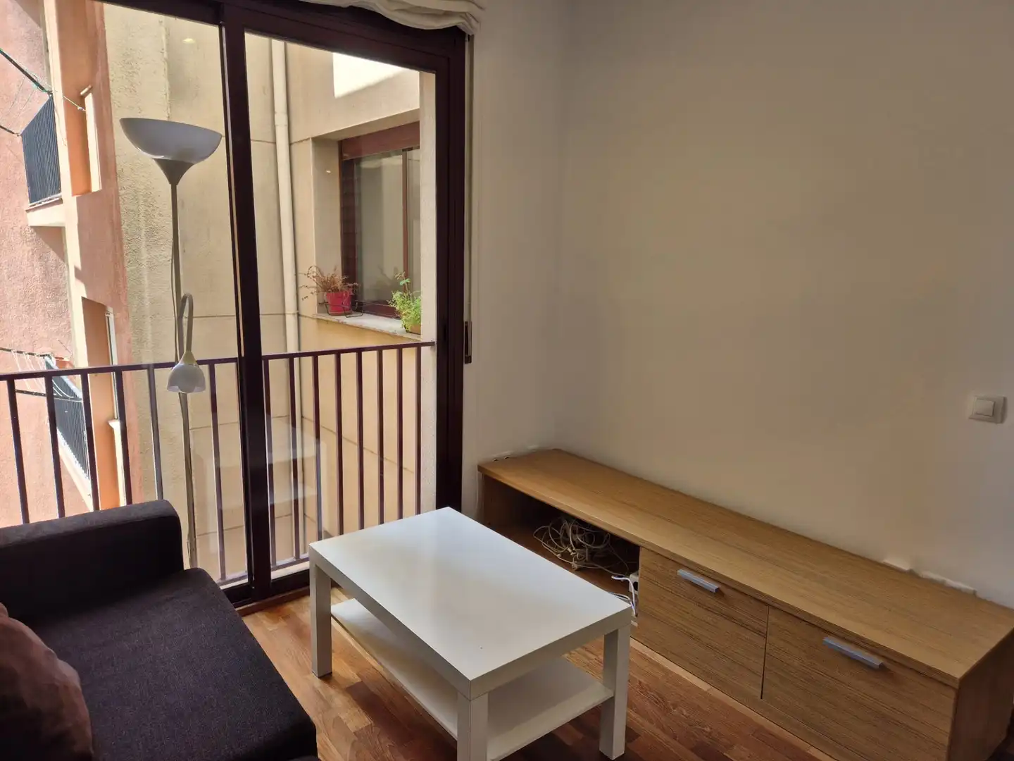 Balcony of Flat for sale in Barcelona  with Heating, Parquet flooring and Furnished