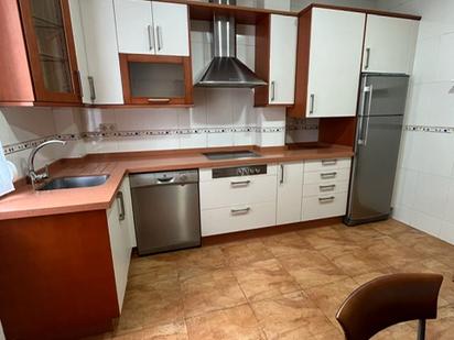Kitchen of Flat for sale in Ferrol  with Heating, Parquet flooring and Furnished