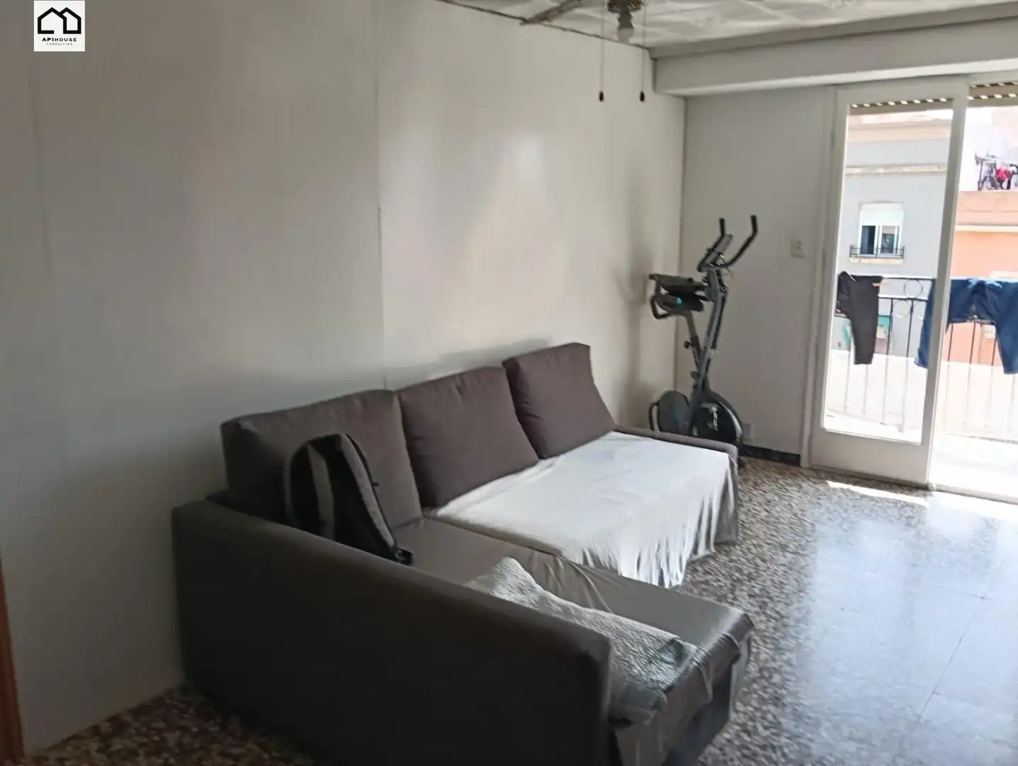Sala d'estar de Apartament de lloguer en Elche / Elx amb Terrassa, Traster i Moblat