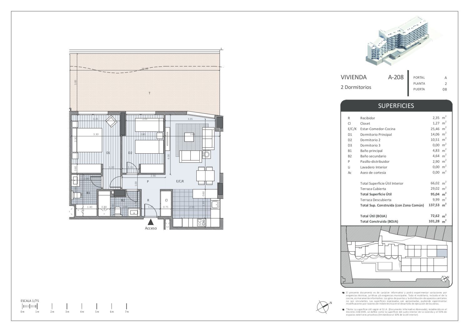 Flat for sale in Colon, 6, Puerto Deportivo