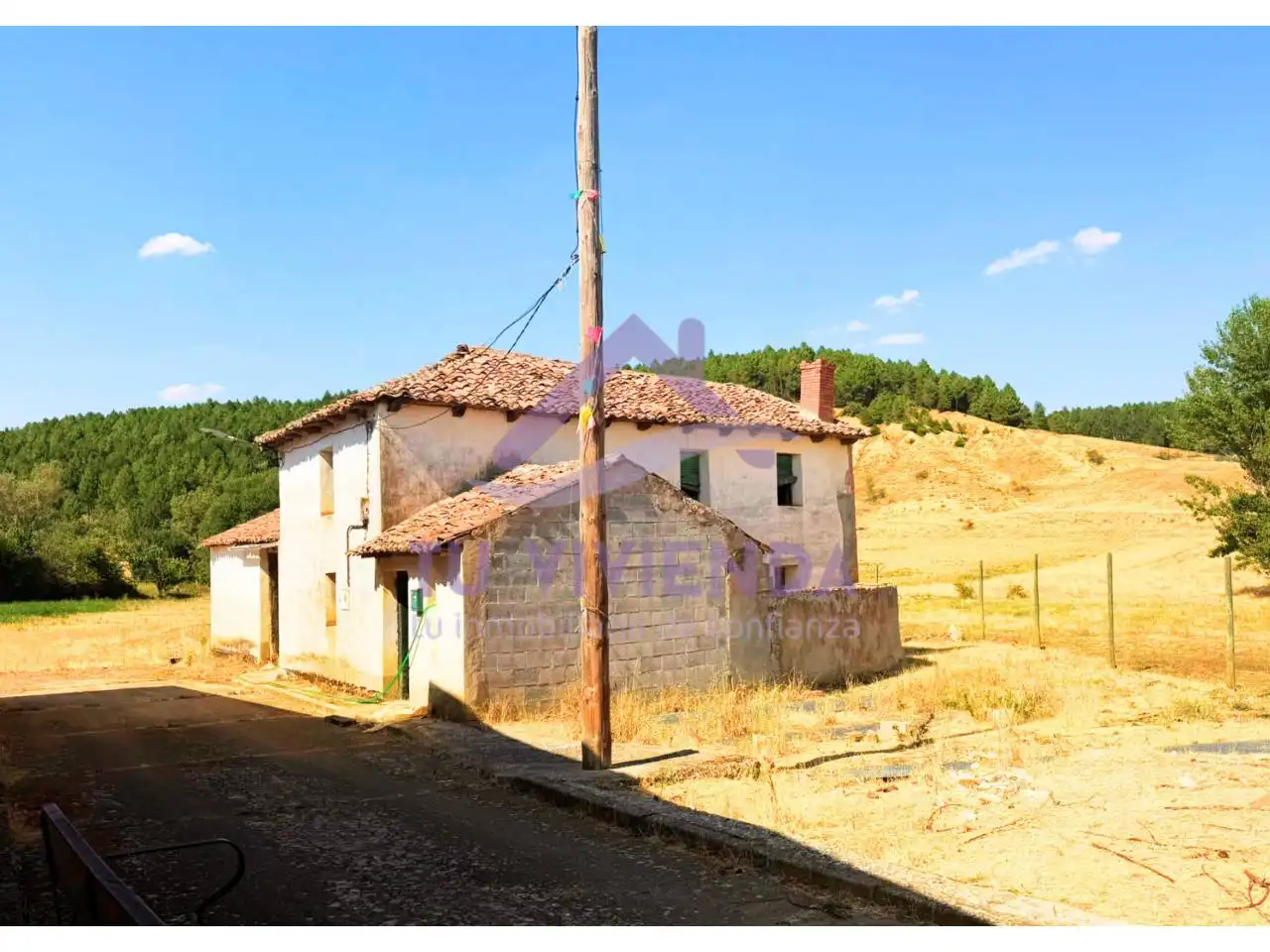 Vista exterior de Casa o chalet en venta en Saldaña