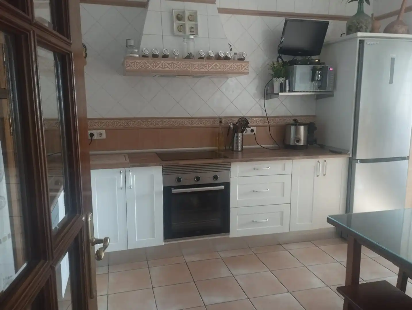 Cocina de Casa o chalet en venta en Bormujos con Aire acondicionado, Calefacción y Terraza