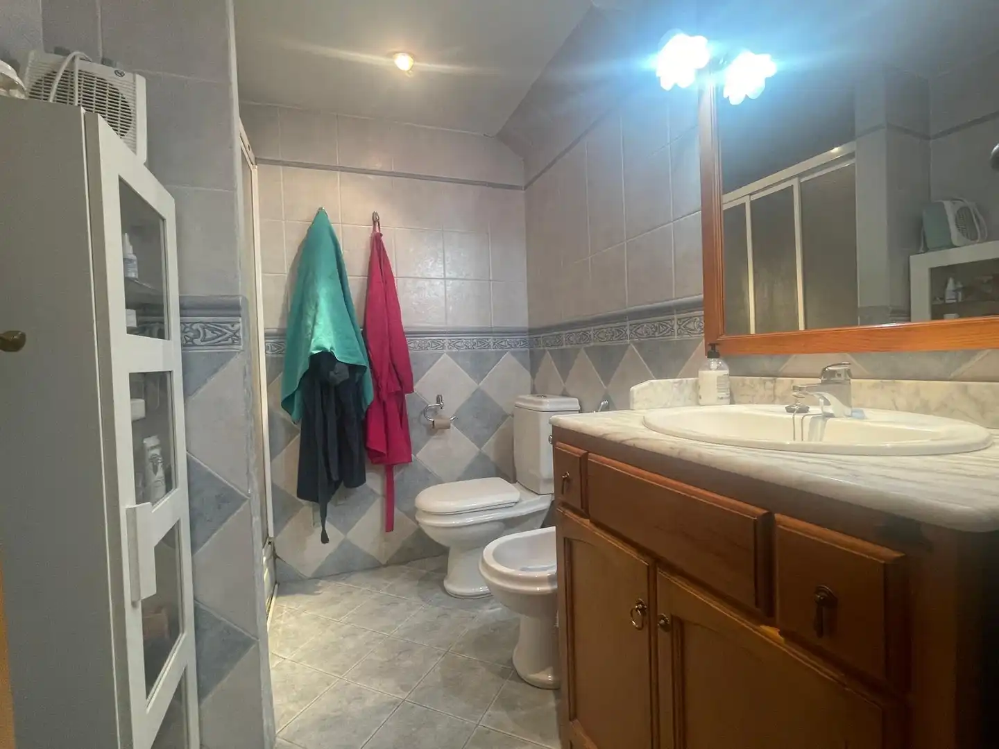 Bathroom of Detached homes for sale in Castellón de la Plana / Castelló de la Plana  with Air Conditioner, Heating and Terrace