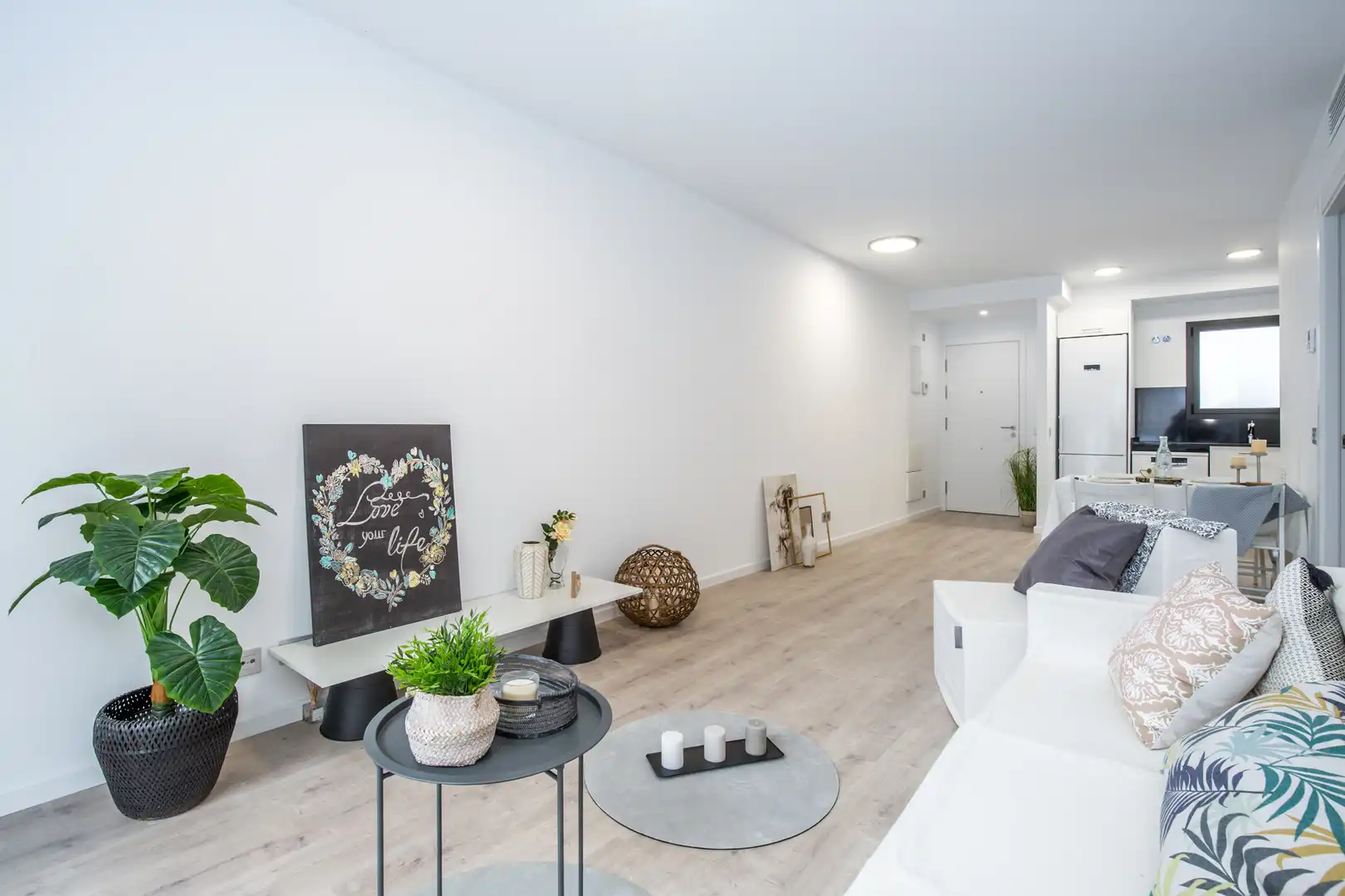 Sala d'estar de Planta baixa de lloguer en Sitges amb Aire condicionat, Calefacció i Terrassa