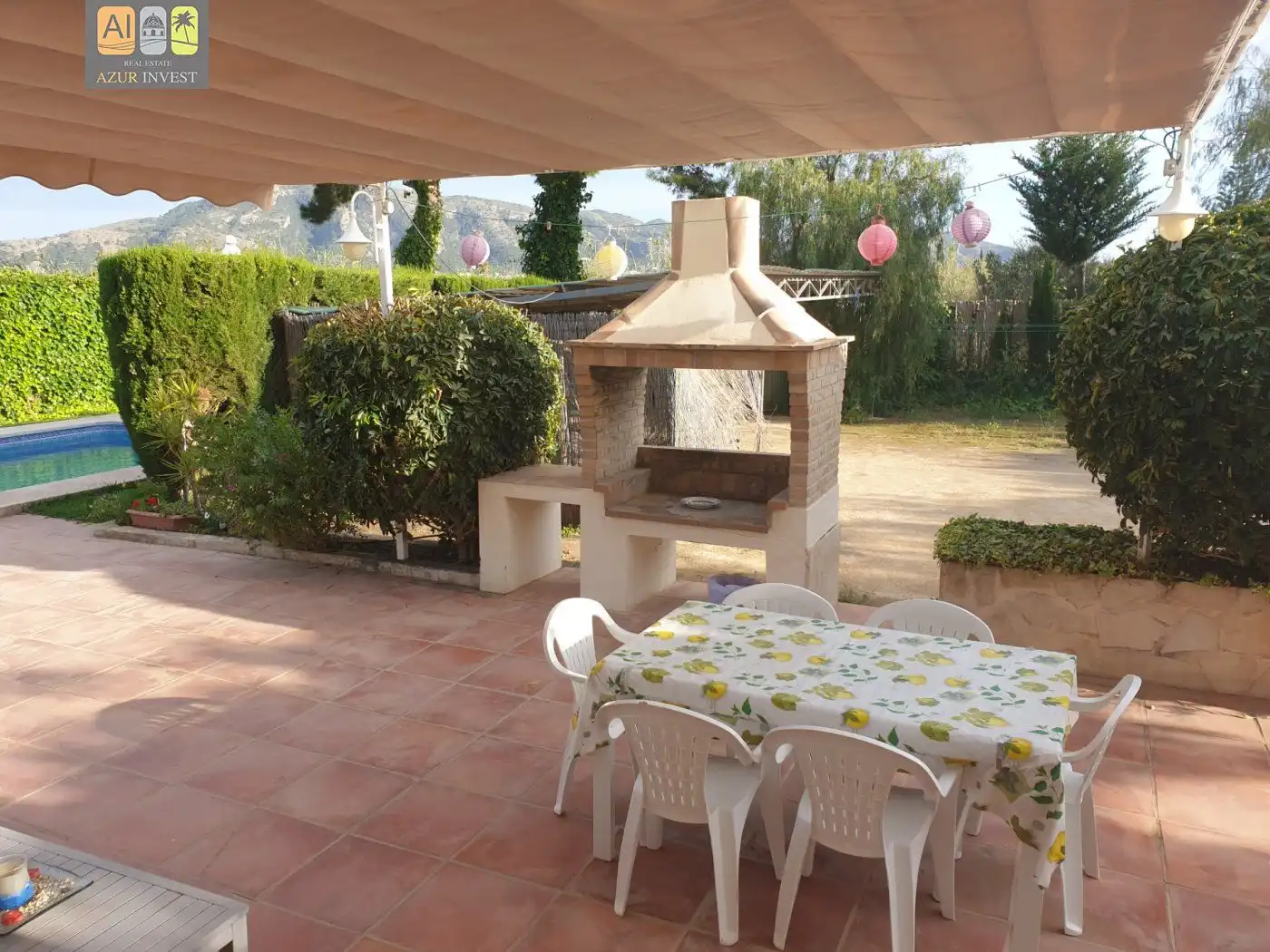 Terrassa de Casa o xalet de lloguer en Altea amb Calefacció, Jardí privat i Terrassa