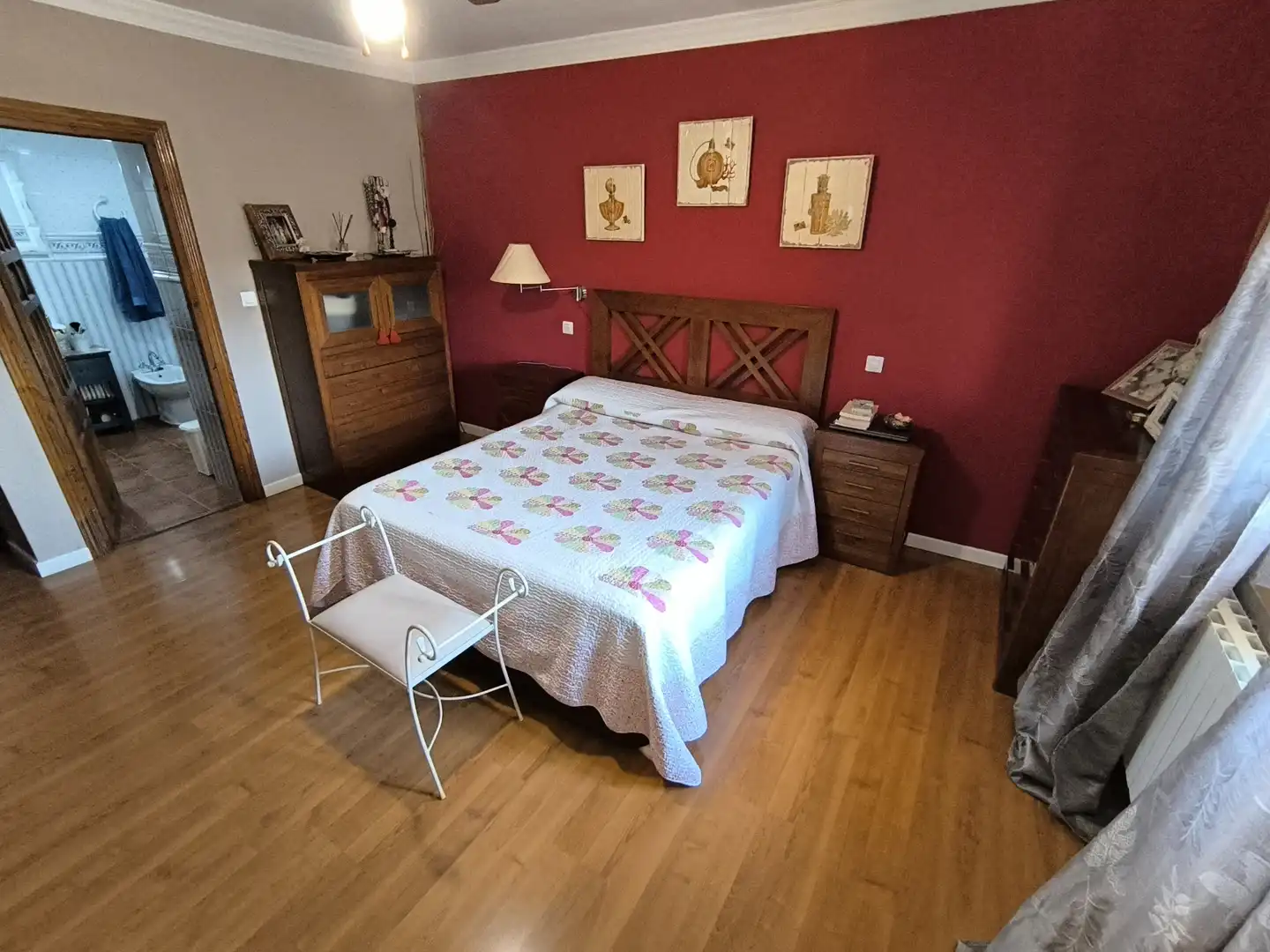 Habitación de Casa o chalet en venta en Valoria la Buena con Aire acondicionado, Calefacción y Terraza