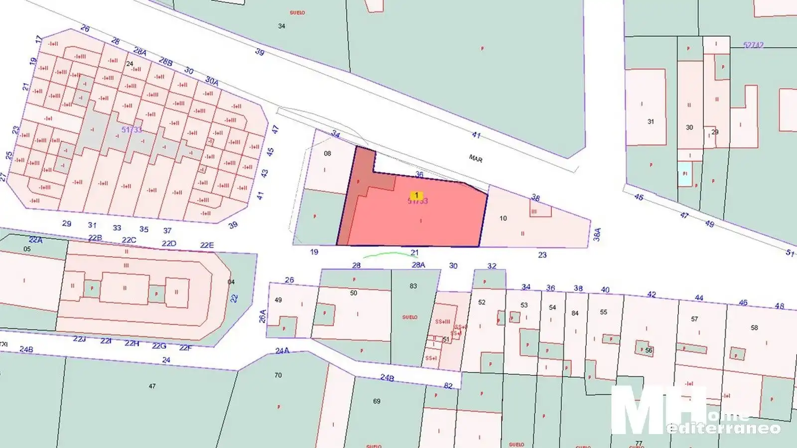 Grundstücke und Bauplätze zum Verkauf in AV MAR DEL 36, imagen 2