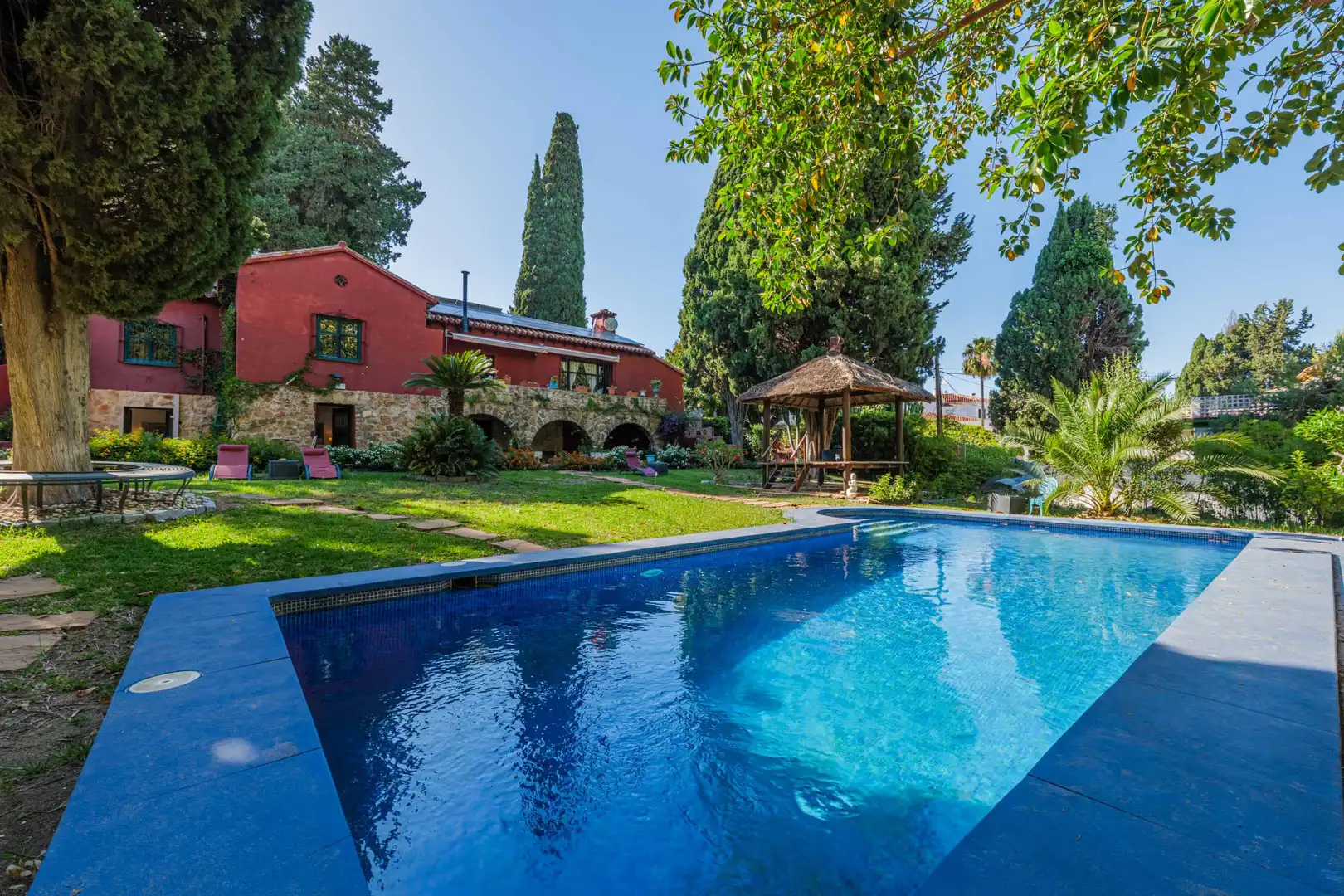 Swimming pool of Houses for sale in Torremolinos  with Air Conditioner, Private garden and Terrace