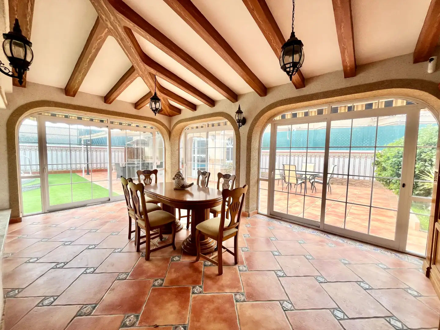 Terraza de Casa o chalet en venta en Torrevieja con Aire acondicionado, Calefacción y Jardín privado
