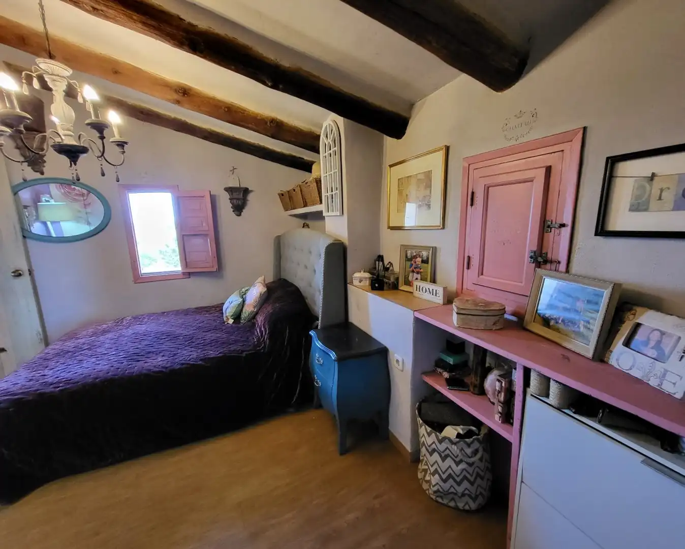 Schlafzimmer von Country house zum Verkauf in L'Ametlla de Mar  mit Privatgarten, Terrasse und Abstellraum