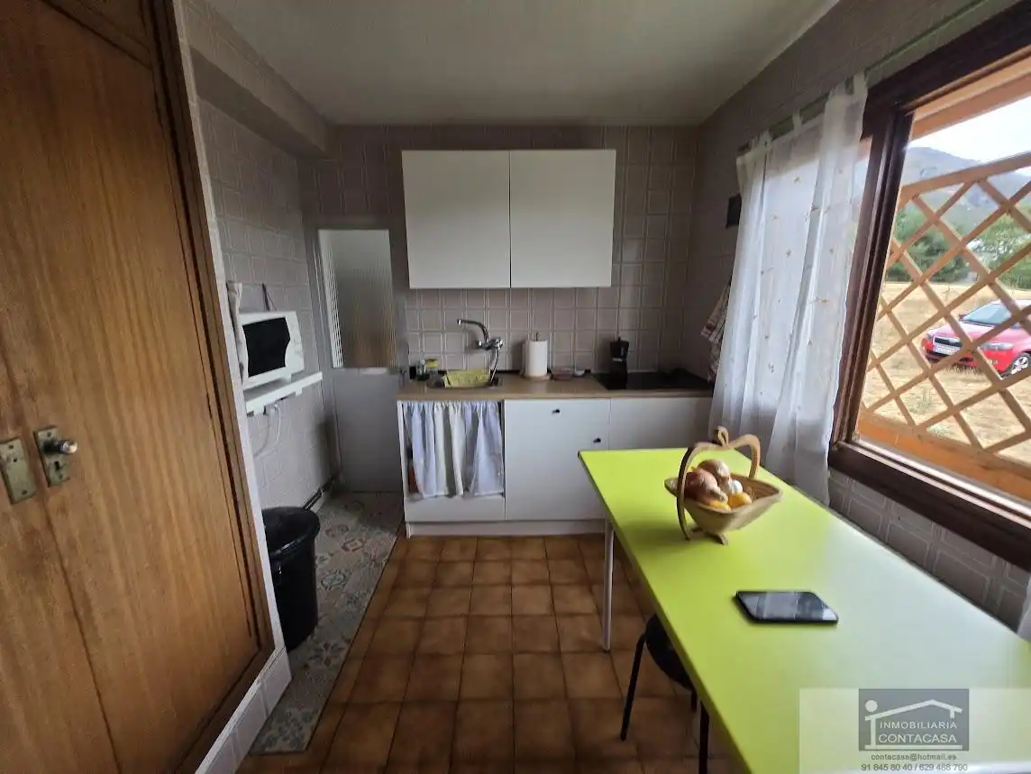 Cocina de Finca rústica en venta en Bustarviejo con Calefacción y Terraza