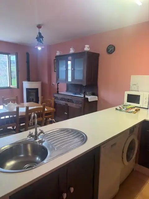 Küche von Maisonette zum Verkauf in Taramundi mit Heizung, Parkett und Abstellraum