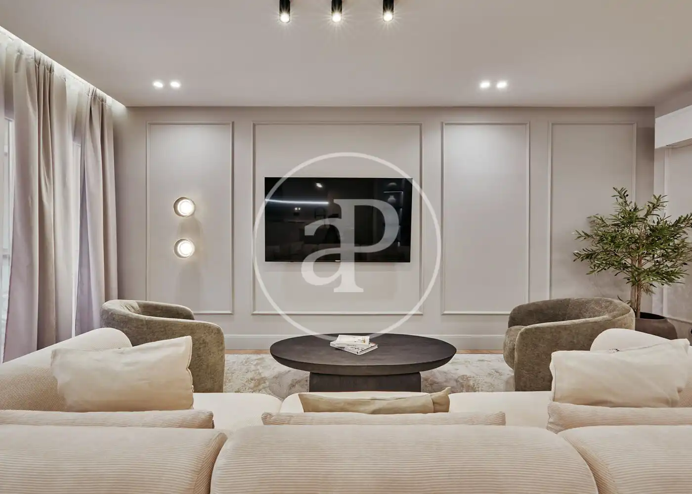 Sala de estar de Piso en venta en Madrid con Aire acondicionado, Calefacción y Terraza