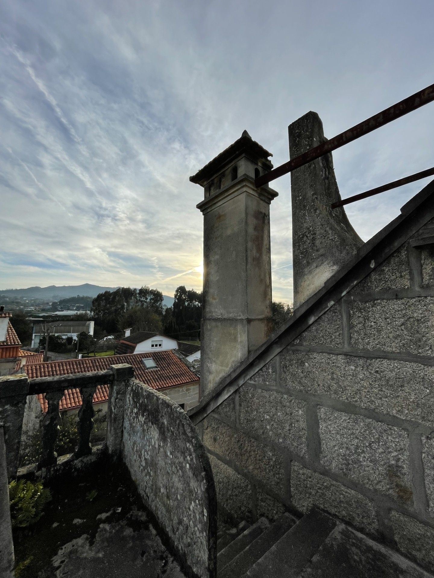 Vista exterior de Casa o xalet en venda en Vigo 
