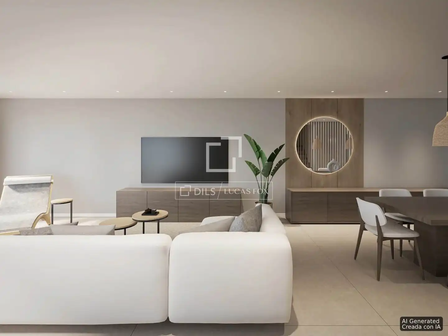 Sala de estar de Casa o chalet en venta en  Palma de Mallorca con Aire acondicionado, Calefacción y Jardín privado