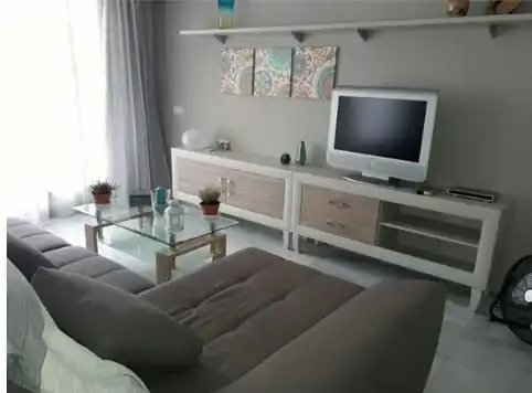 Living room of Flat for rent in Algeciras  with Air Conditioner and Furnished