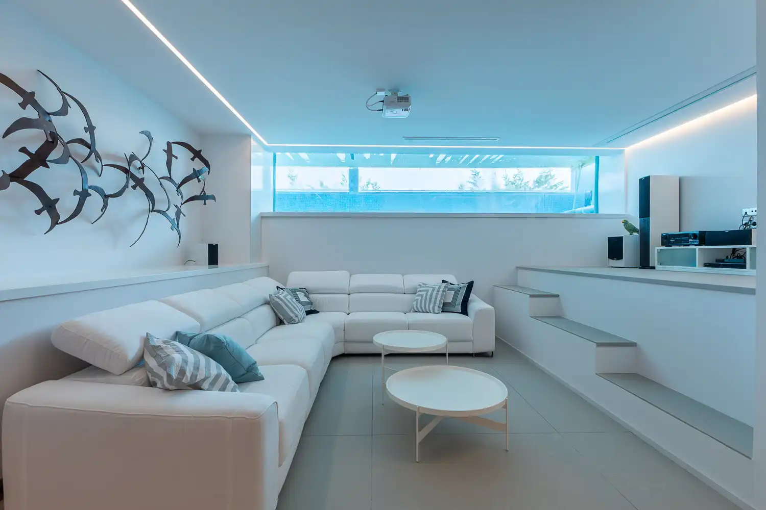 Living room of Houses for rent in Dénia  with Air Conditioner, Heating and Private garden