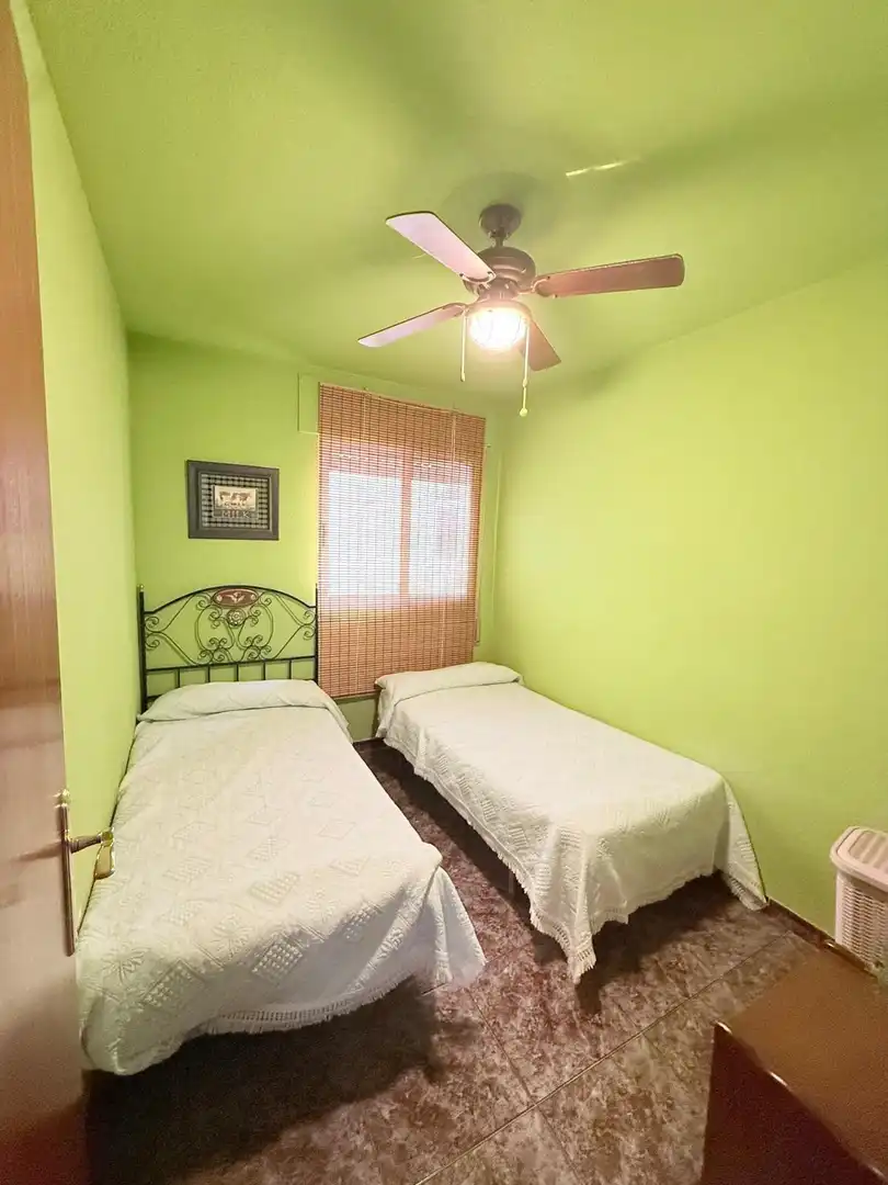 Bedroom of Flat for sale in Águilas  with Air Conditioner, Furnished and Balcony