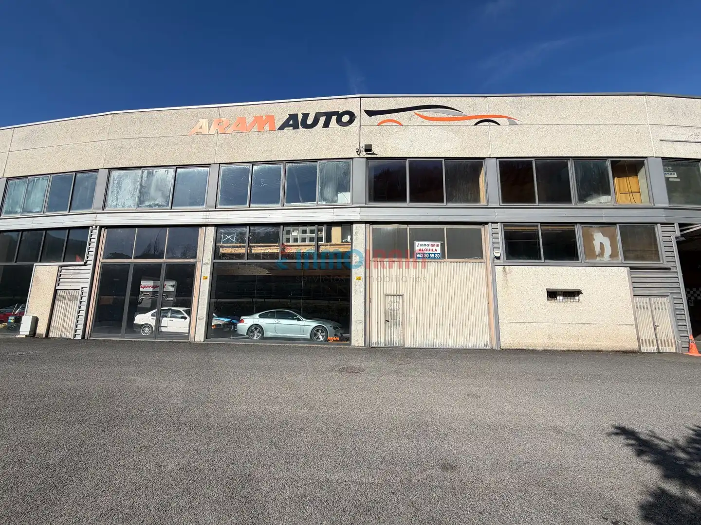 Exterior view of Industrial buildings for rent in Arama