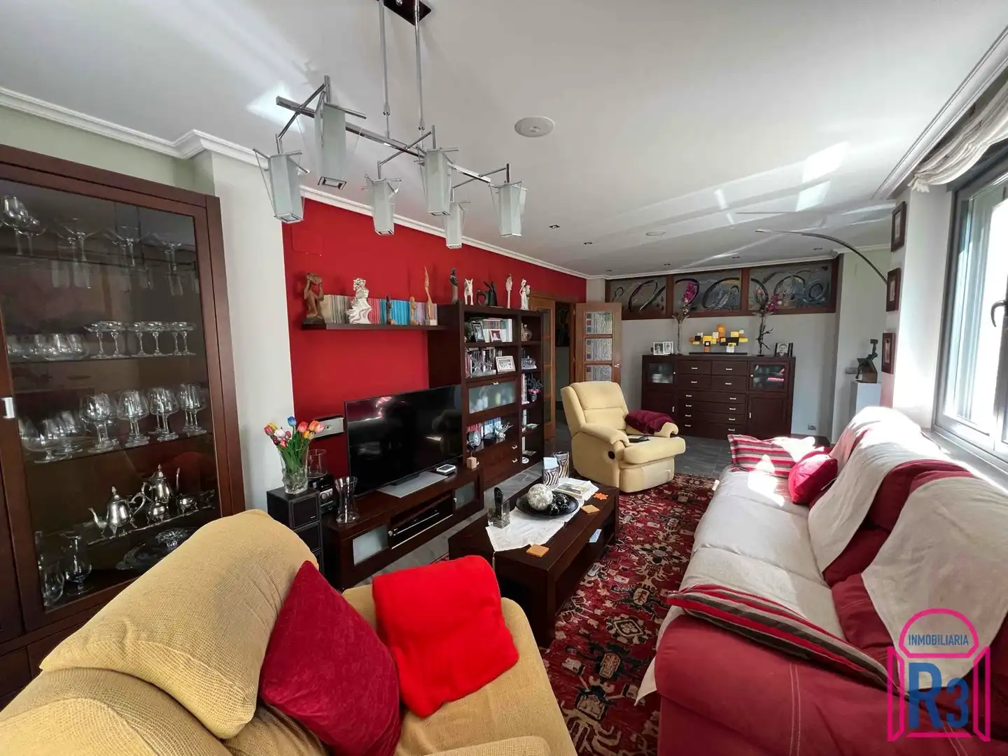 Living room of Houses for sale in Villaquilambre  with Heating