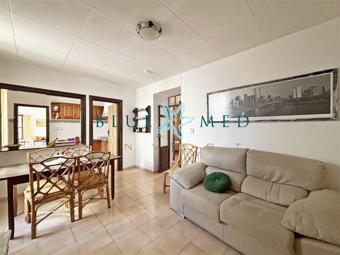 Sala de estar de Casa o chalet en venta en Fuente Álamo de Murcia con Jardín privado, Terraza y Trastero