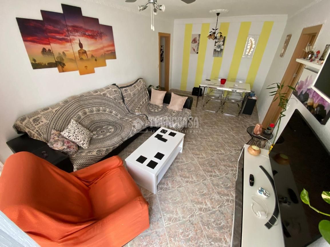 Living room of Flat for sale in Málaga Capital  with Furnished