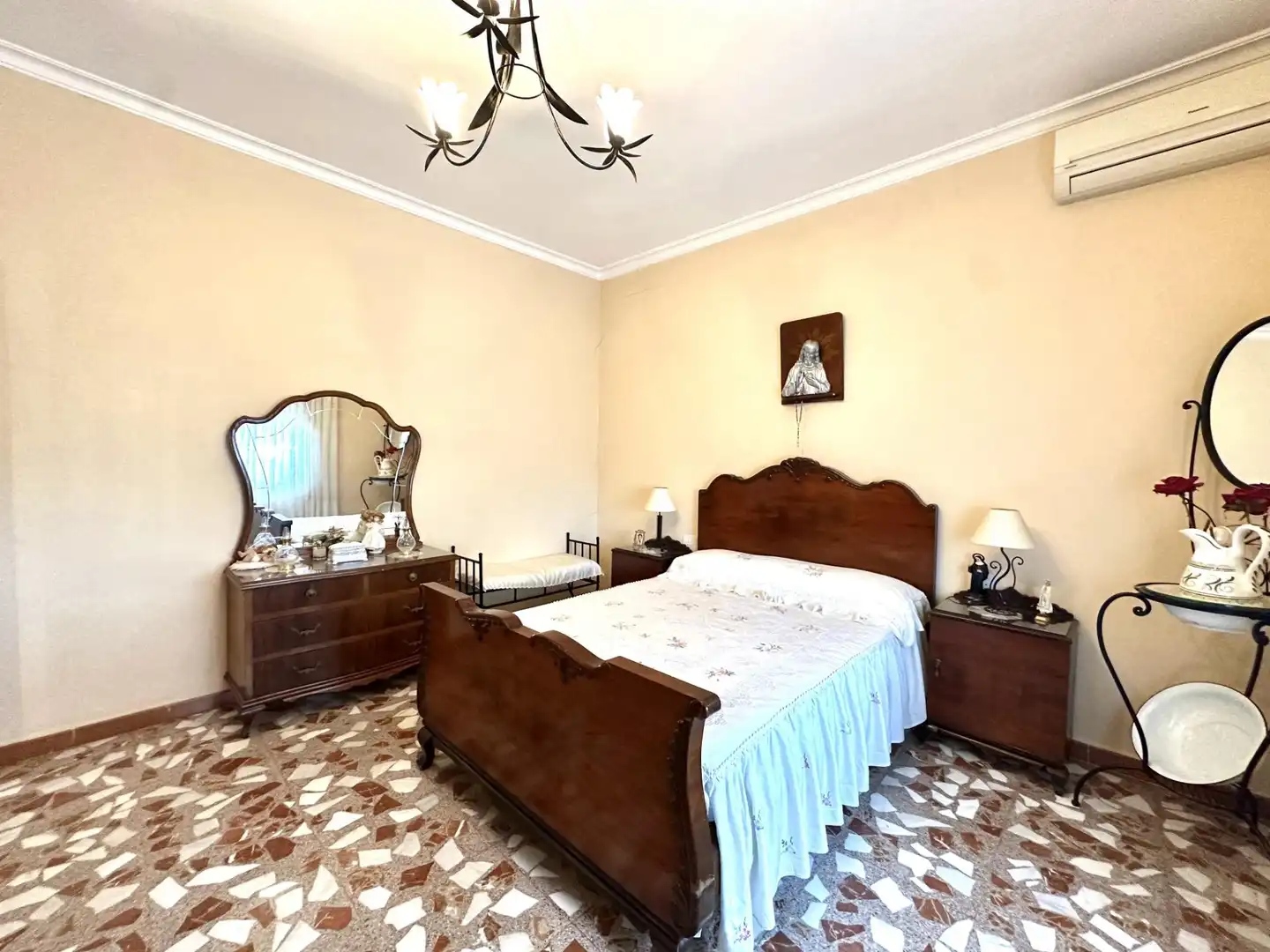 Schlafzimmer von Country house zum Verkauf in Lorca mit Klimaanlage und Privatgarten