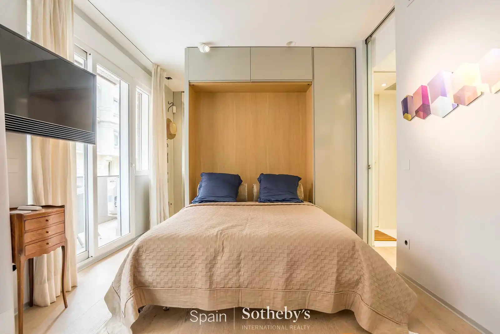 Schlafzimmer von Wohnungen zum Verkauf in Madrid mit Klimaanlage, Heizung und Terrasse