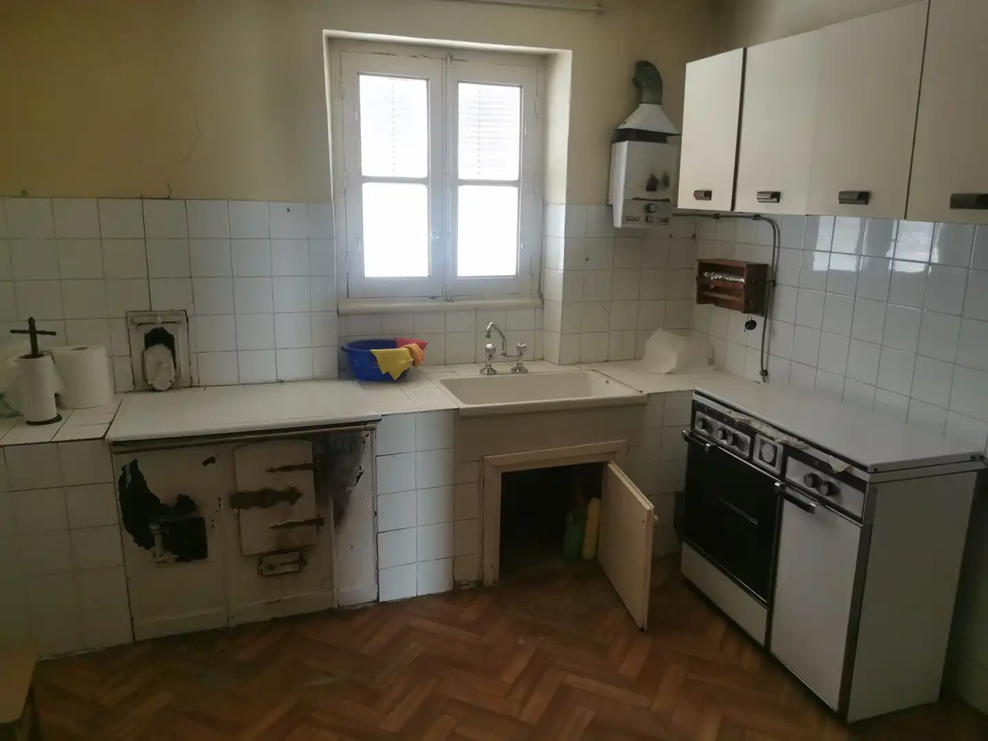 Cuina de Casa o xalet en venda en Villaturiel amb Traster