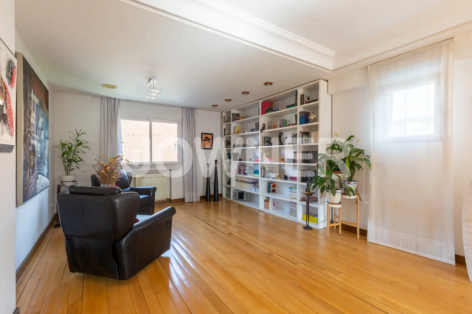Sala de estar de Piso en venta en Pozuelo de Alarcón con Aire acondicionado, Calefacción y Terraza