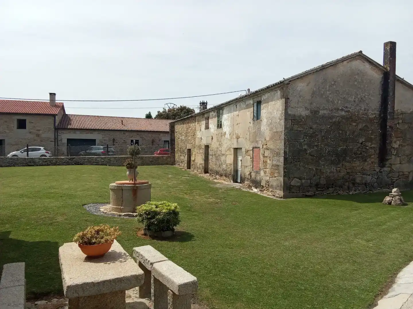 Vista exterior de Finca rústica en venda en Rianxo