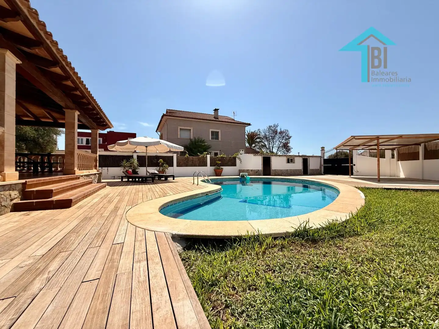 Swimming pool of Houses for rent in Felanitx  with Air Conditioner, Heating and Private garden
