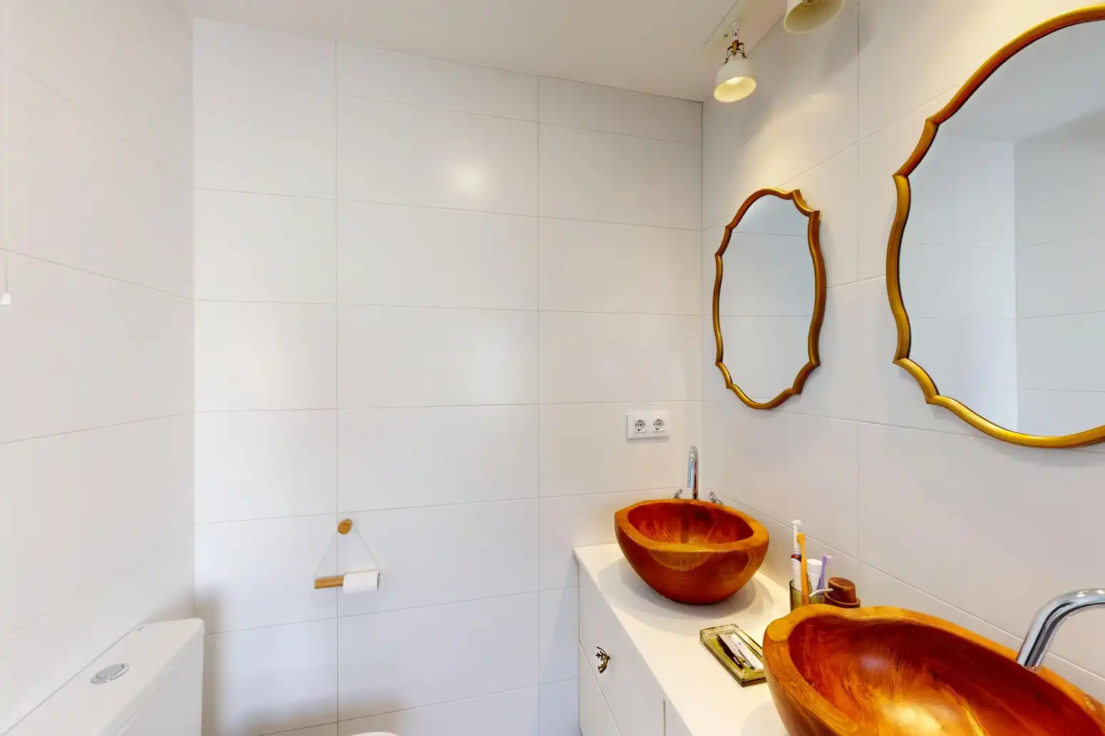Bathroom of Houses for sale in Cartagena  with Air Conditioner, Parquet flooring and Terrace