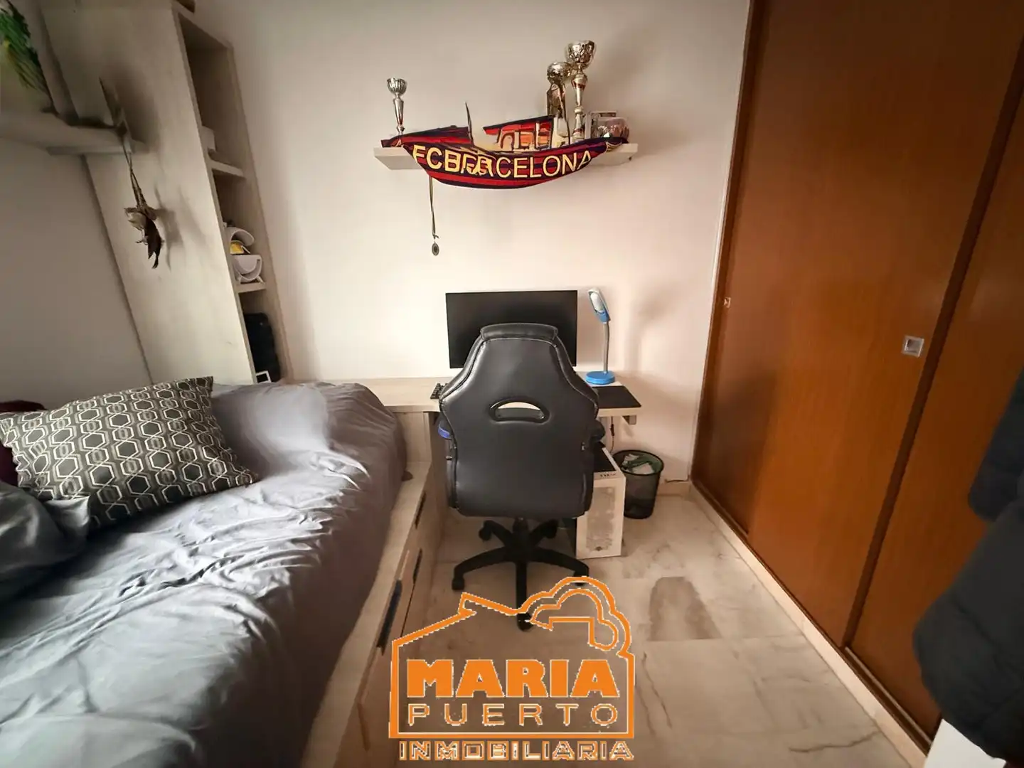 Bedroom of Flat for sale in Málaga  with Air Conditioner