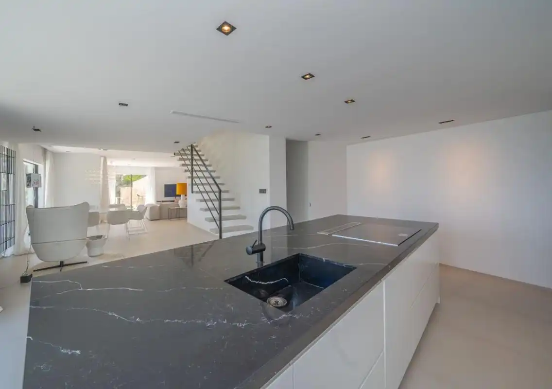 Cocina de Casa adosada en venta en Jávea / Xàbia con Aire acondicionado, Calefacción y Terraza