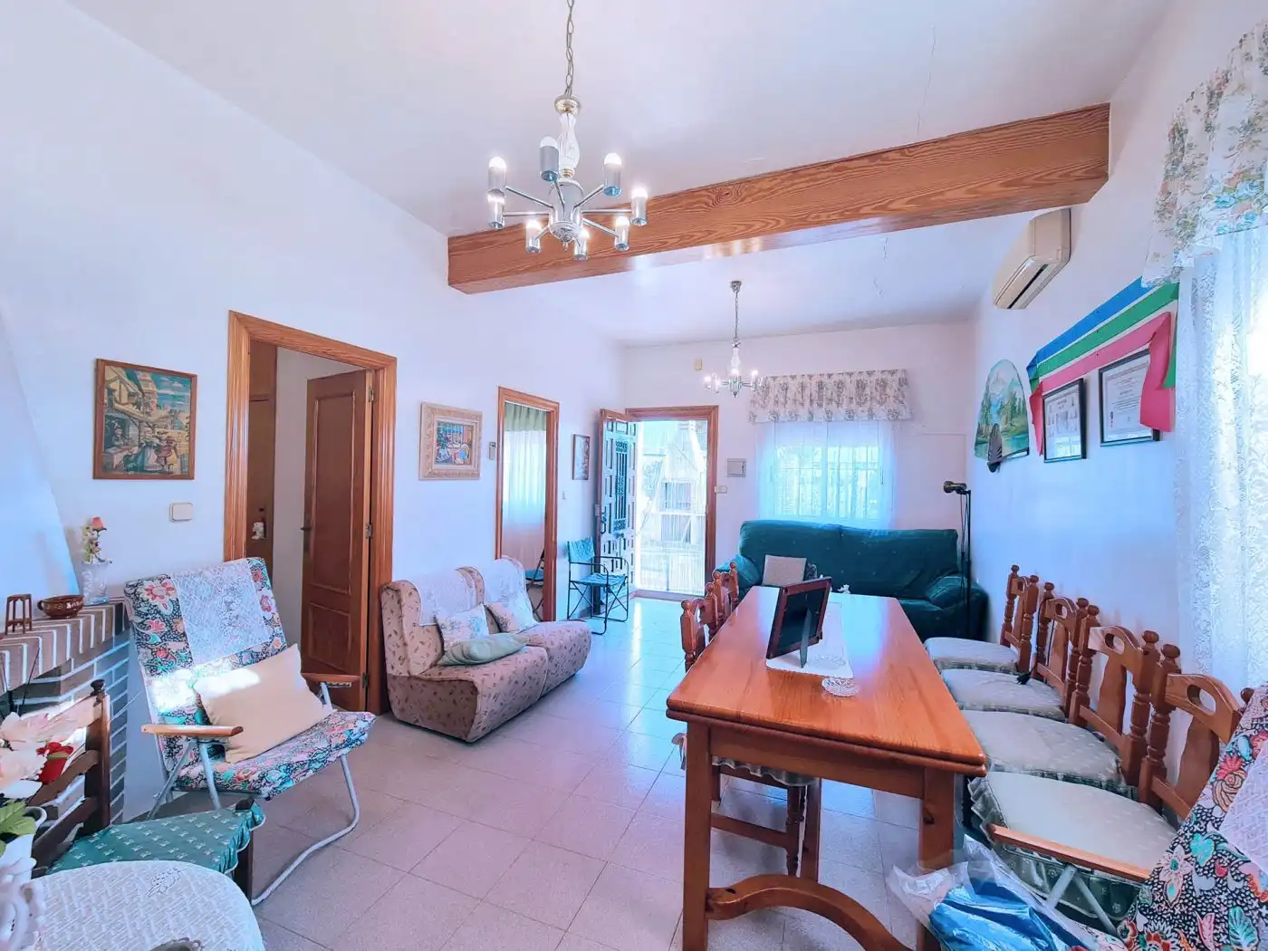 Sala de estar de Casa o chalet en venta en Cartagena con Aire acondicionado y Terraza