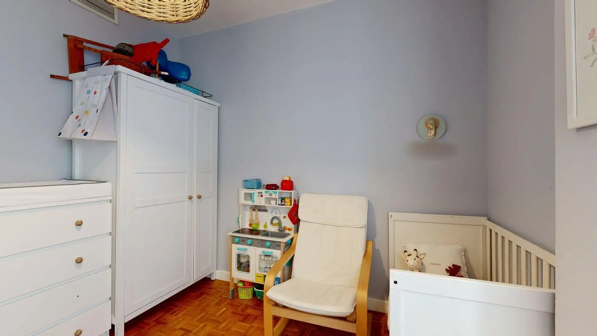 Bedroom of Flat for sale in Zaragoza  with Air Conditioner, Heating and Parquet flooring