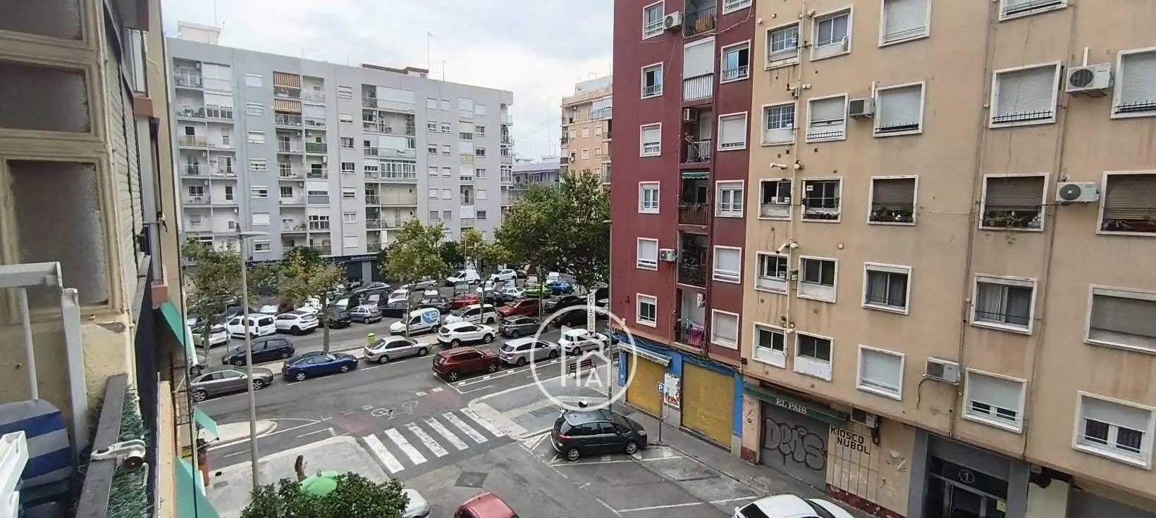 Exterior view of Flat for sale in Valencia  with Air Conditioner, Heating and Balcony