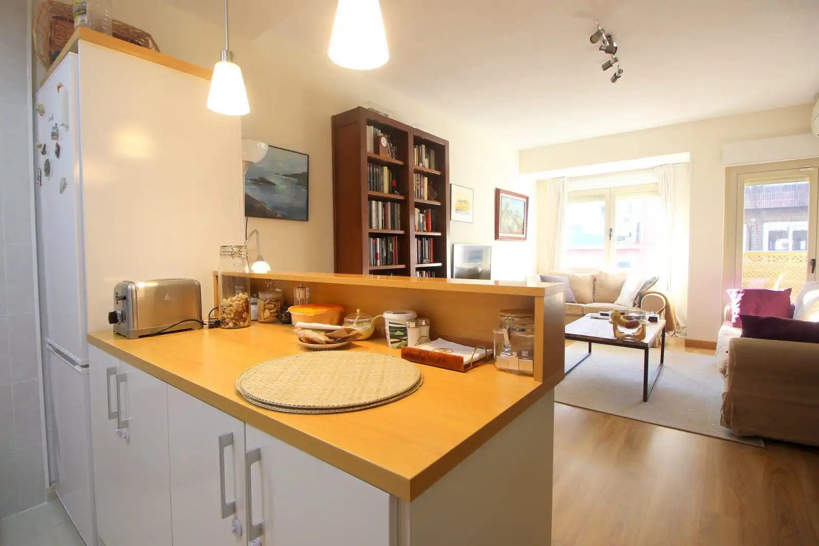 Kitchen of Flat for rent in Barrio de Salamanca