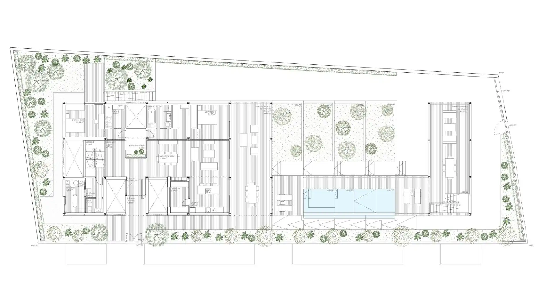 Terreno residencial en venta en Puntal siete Lagunas
