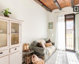 Living room of Flat to rent in  Barcelona Capital  with Air Conditioner, Heating and Furnished