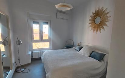 Bedroom of Flat to rent in  Madrid Capital  with Air Conditioner, Heating and Furnished