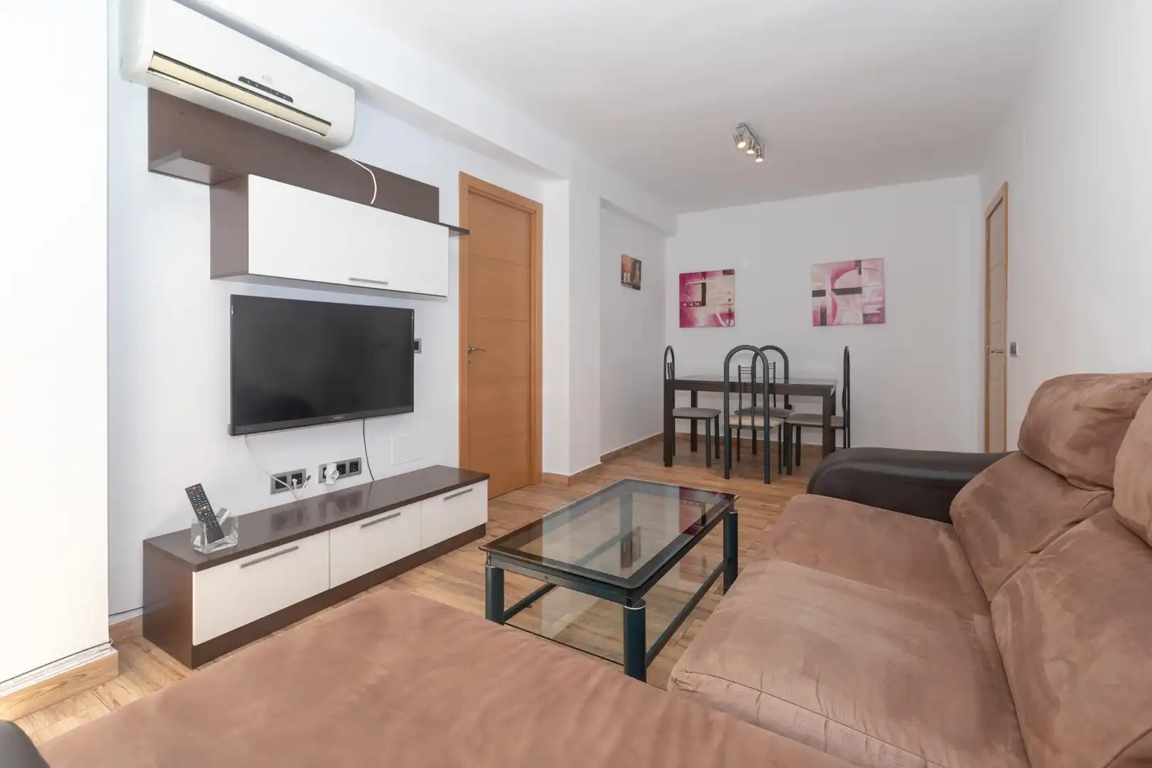 Sala d'estar de Pis en venda en Málaga amb Aire condicionat